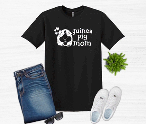 Guinea Pig Mom Adult Unisex T-Shirt or Sweatshirt