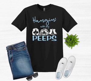 Hangin' with my Peeps (Guinea Pigs) Youth and Adult Unisex T-Shirt or Sweatshirt