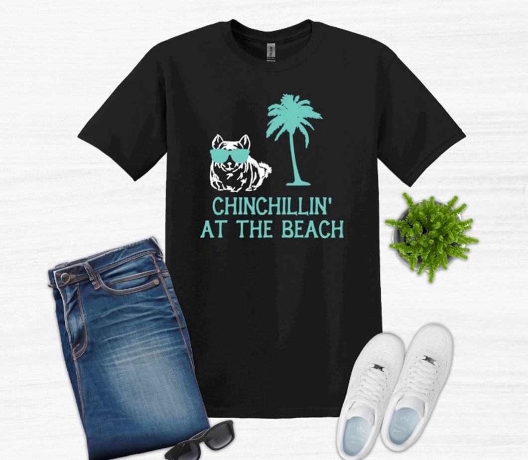 Chinchillin' at the Beach Youth and Adult Unisex T-Shirt or Sweatshirt