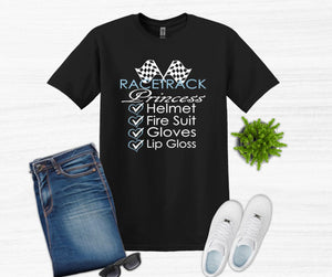Racetrack Princess Adult Unisex T Shirt or Sweatshirt