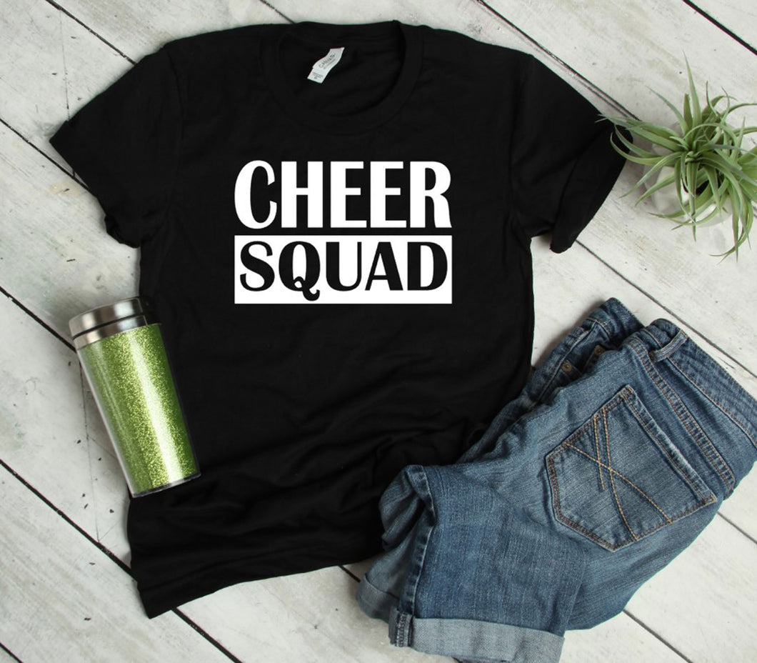 Cheer Squad Youth and Adult Unisex T-Shirt