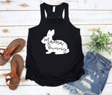 Load image into Gallery viewer, Mama Bunny Women Flowy Racerback Tank Top