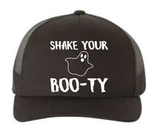 Load image into Gallery viewer, Shake Your Boo-ty Adult 5 Panel Baseball Cap