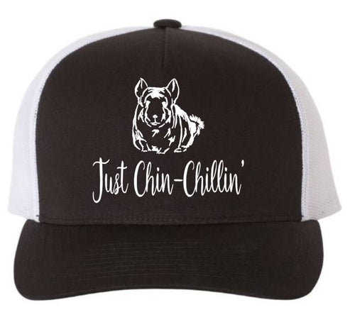 Just Chinchillin' Adult 5 Panel Baseball Cap