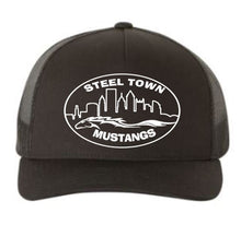 Load image into Gallery viewer, Steel Town Mustang Adult 5 Panel Baseball Cap