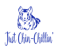Load image into Gallery viewer, Just Chin-Chillin Car Decal