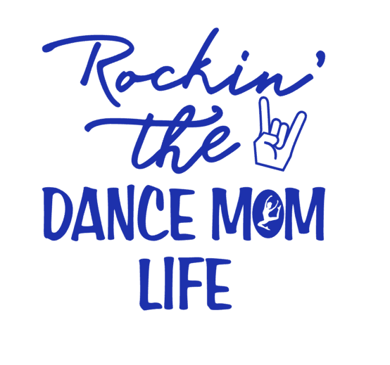 Rockin' the Dance Mom Life Car Decal