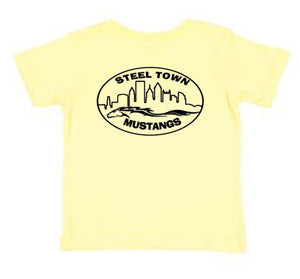 Steel Town Mustang Toddler T Shirts
