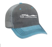 Load image into Gallery viewer, Steel Town Mustang Adult 5 Panel Baseball Cap