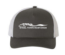 Load image into Gallery viewer, Steel Town Mustang Adult 5 Panel Baseball Cap