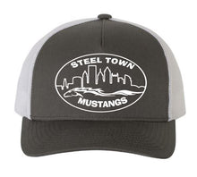 Load image into Gallery viewer, Steel Town Mustang Adult 5 Panel Baseball Cap
