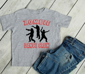 Zombie Dance Crew Halloween Toddler T Shirt & Sweatshirt