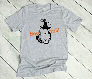 Boo Y'all Rabbit Halloween Youth & Adult T Shirt or Sweatshirts