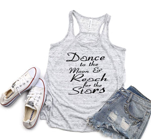 Dance to the Moon Youth Racerback Flowy Tank Top