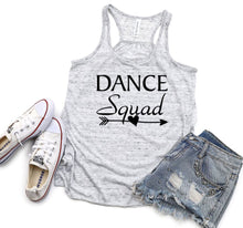 Load image into Gallery viewer, Dance Squad Youth Racerback Flowy Tank Top