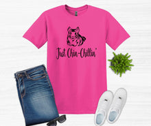Load image into Gallery viewer, Just Chinchillin Youth and Adult Unisex T-Shirt or Sweatshirt