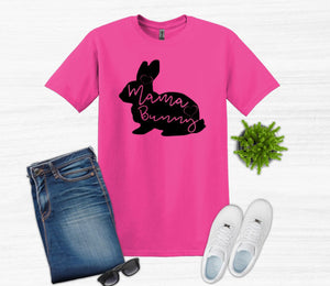 Mama Bunny Adult Unisex T-Shirt or Sweatshirt