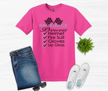 Load image into Gallery viewer, Racetrack Princess Adult Unisex T Shirt or Sweatshirt