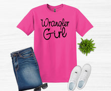 Load image into Gallery viewer, Wrangler Girl Youth and Adult Unisex T Shirt or Sweatshirt