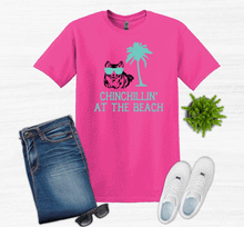 Load image into Gallery viewer, Chinchillin&#39; at the Beach Youth and Adult Unisex T-Shirt or Sweatshirt