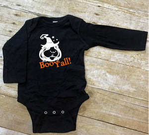 Boo Y'all Guinea Pig Halloween Infant Bodysuits & Toddler T Shirts