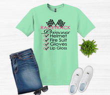 Load image into Gallery viewer, Racetrack Princess Adult Unisex T Shirt or Sweatshirt
