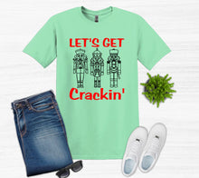 Load image into Gallery viewer, Let&#39;s Get Crackin&#39; Christmas Youth and Adult T Shirt or Sweatshirt