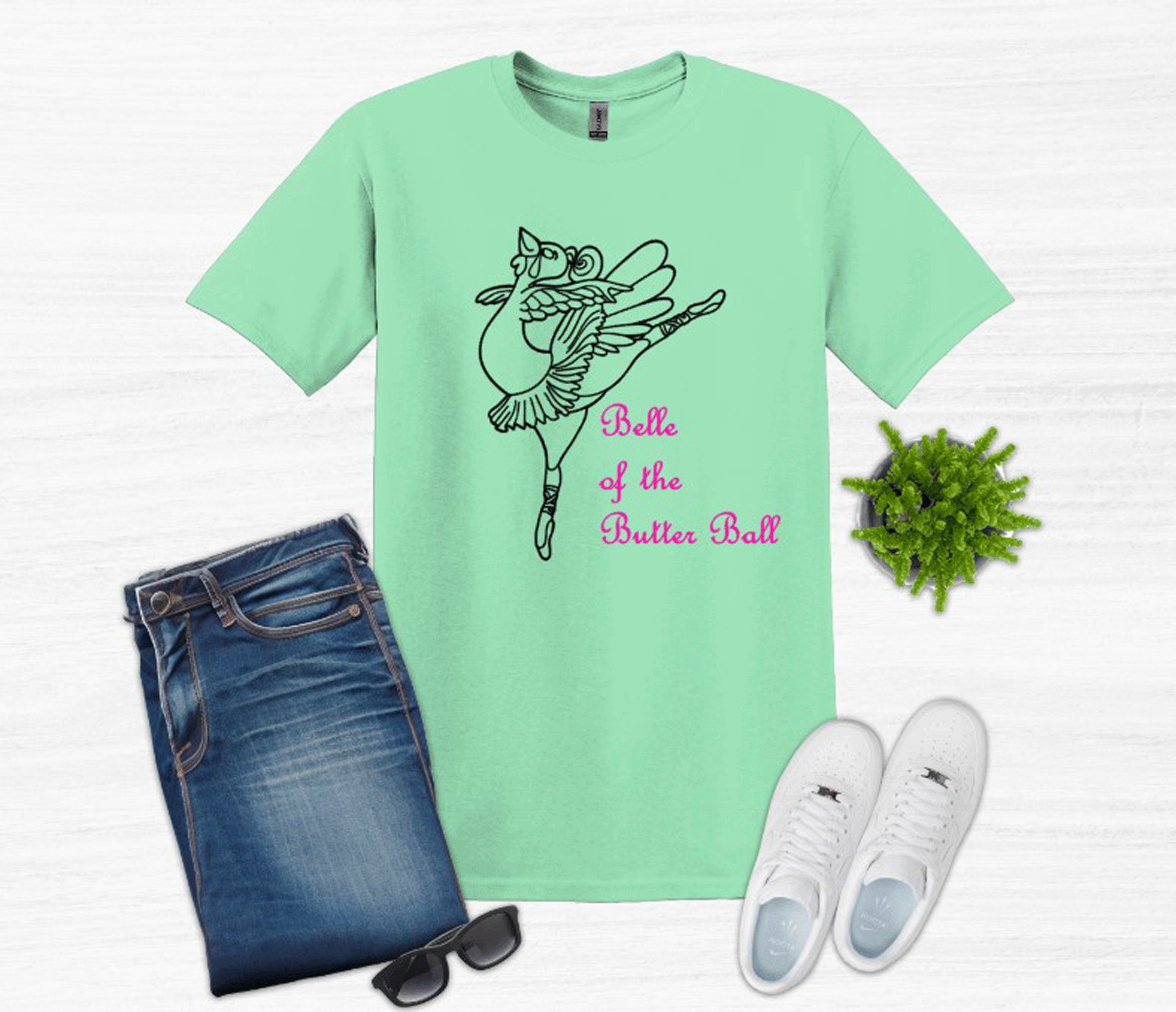 Belle of the Butter Ball (Thanksgiving) Youth and Adult T Shirt or Sweatshirt