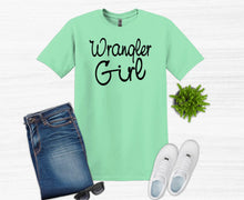 Load image into Gallery viewer, Wrangler Girl Youth and Adult Unisex T Shirt or Sweatshirt