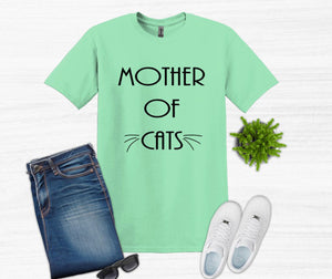 Mother of Cats Adult Unisex T-Shirt or Sweatshirt