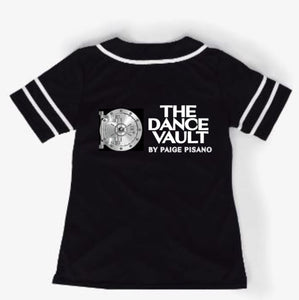 The Dance Vault Official Logo Youth & Adult Oversized Baseball Team Jersey/Jacket