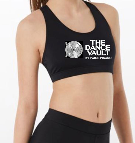 The Dance Vault Official Logo Girls & Women Racerback Bra Top