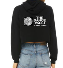 Load image into Gallery viewer, The Dance Vault Official Logo Ladies Cropped Pullover Hoodie