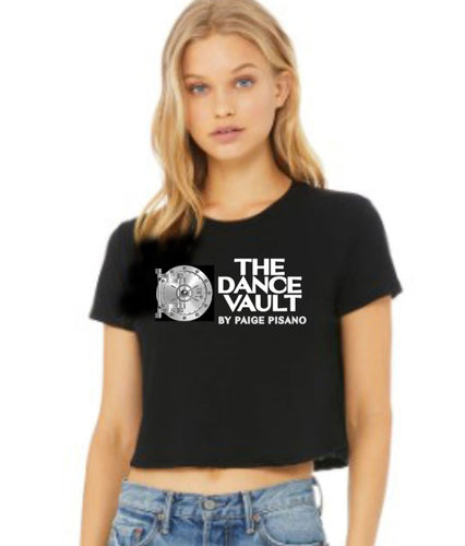 The Dance Vault Official Logo Ladies Cropped T Shirt