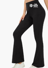Load image into Gallery viewer, The Dance Vault Official Logo Girls &amp; Women Fitted Flared Leggings