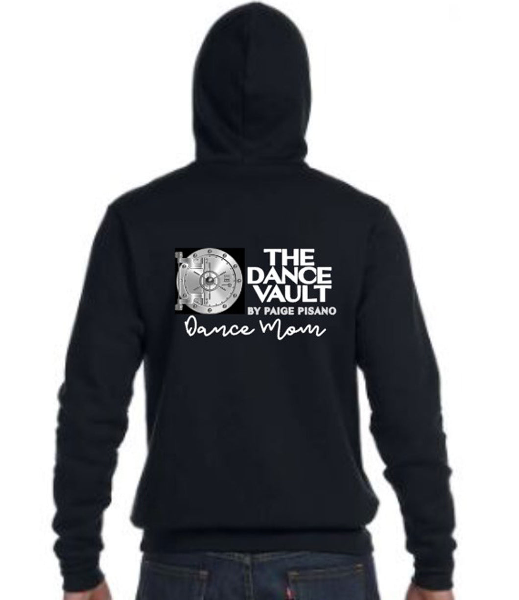 The Dance Vault Official Logo Mom or Dad Adult Fleece Pullover Hoodie