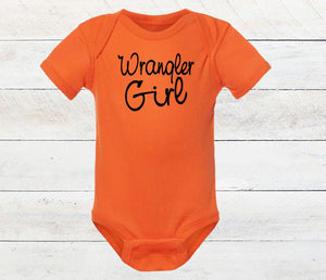 Wrangler Girl Infant Bodysuit & Toddler T Shirt