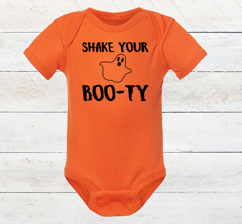Shake Your Boo-ty Halloween Infant Bodysuits & Toddler T Shirts
