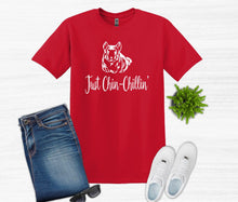 Load image into Gallery viewer, Just Chinchillin Youth and Adult Unisex T-Shirt or Sweatshirt