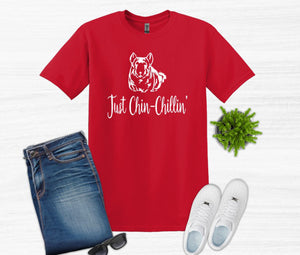Just Chinchillin Youth and Adult Unisex T-Shirt or Sweatshirt