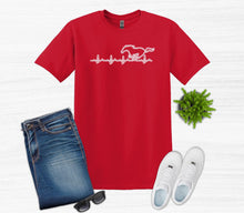 Load image into Gallery viewer, Mustang Heartbeat Adult Unisex T Shirt and Sweatshirt