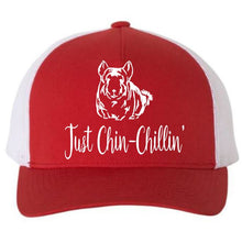 Load image into Gallery viewer, Just Chinchillin&#39; Adult 5 Panel Baseball Cap