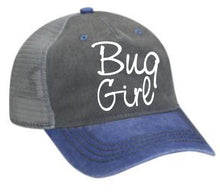 Load image into Gallery viewer, Bug Girl Adult 5 Panel Baseball Cap