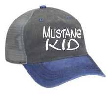 Load image into Gallery viewer, Mustang Kid Adult 5 Panel Baseball Cap