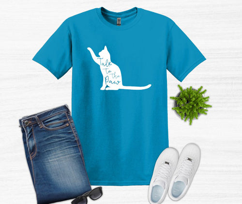 Talk to the Paw Youth and Adult Unisex T Shirt or Sweatshirt