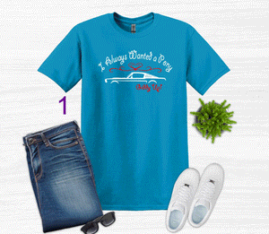 I Always Wanted a Pony Adult Unisex T-Shirt