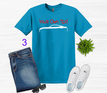 Load image into Gallery viewer, Your Own Text Mustang (Choose your Car) Youth Unisex T-Shirt and Sweatshirt