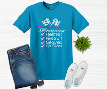 Load image into Gallery viewer, Racetrack Princess Adult Unisex T Shirt or Sweatshirt
