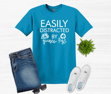 Load image into Gallery viewer, Easily Distracted By Guinea Pigs Youth and Adult Unisex T-Shirt or Sweatshirt