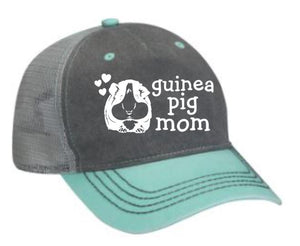 Guinea Pig Mom Adult 5 Panel Baseball Cap
